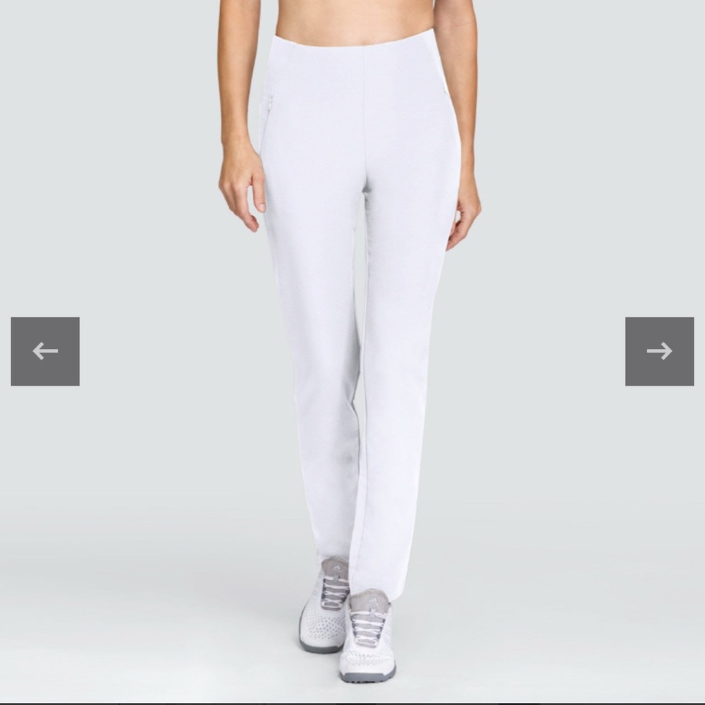 Tail Women’s Allure Golf Pant In Chalk/white Inseam 31 Size 6